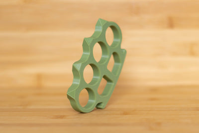 Military Green Plastic Brass Knuckles