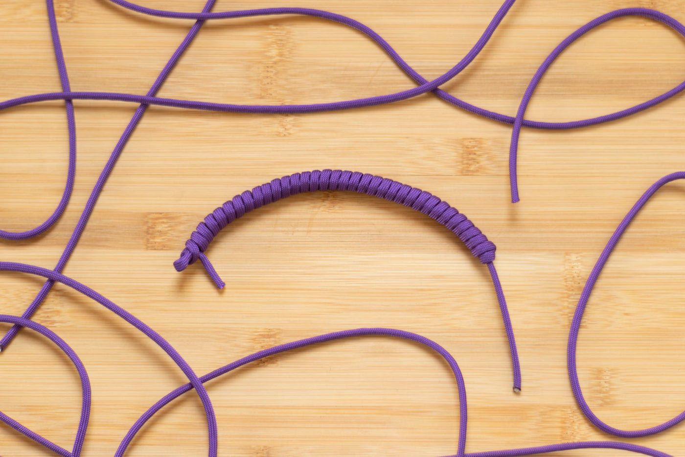 Purple Paracord for Knuckle Dusters