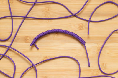Purple Paracord for Knuckle Dusters