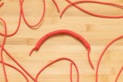 Red Paracord for Knuckle Dusters